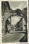 Stolpen Altes Tor und Dresdnerstrasse *ca. 1940