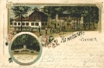 01844 Neustadt Sachsen Hohwaldschaenke Litho o 7.2.1902