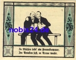 08132 Mulsen St. Jacob emergency money 50 pfennigs 1921