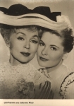 Lilli Palmer und Johanna Matz Starfoto VEB Progress Film-Vertrieb Berlin