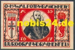 53639 Königswinter Emergency money 50 Pf.Burggraf Drachenfels 1921