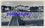 17424 Heringsdorf  Seebrücke o 1942