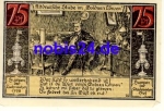 16798 Furstenberg emergency money 75 pfennigs 1921