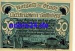 09350 Lichtenstein emergency money 50 pfennigs 1921