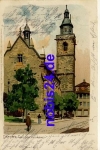 Erfurt Wigberti Church artist card o 1910
