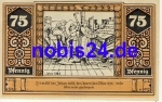19336 Wilsnack emergency money 75 pfennigs 1922