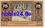 19336 Wilsnack emergency money 75 pfennigs 1922