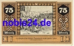 19336 Wilsnack emergency money 75 pfennigs 1922