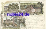 Erfurt Möbisburg Farblitho o 1897