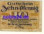 09456 Annaberg emergency money 10 pfennigs around 1920