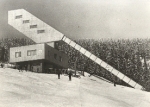 Oberwiesenthal Neue Ski Sprungschanze am Fichtelberg o 1975