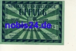 07381 Oppurg emergency money 75 pfennigs around 1920
