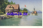 Treib Seelisberg with steamboat *ca.1920