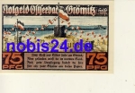 23743 Grömitz Notgeld 75 Pfennige 1921