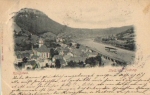 01824 Koenigstein mit  Festung o 25.5.1898
