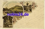 Karlsruhe litho o 1899 railway postmark Karlsruhe - Muhlacker train 259