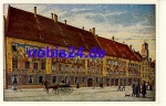 Augsburg Fuggerhaus artist card * around 1930