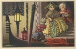 Venice gondola artist card *approx. 1930
