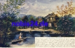 03222 Luebbenau Gasthof artist card *ca.1901