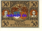 77955 Ettenheim emergency money 50 pfennigs around 1920