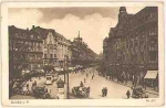 Frankfurt Main The Zeil advertising column tram o 13.9.1916