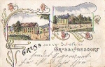 01825 Grossroehrsdorf Greetings from the sheep farm Litho o 16.2.1905
