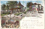 Cunnersdorf Gasthof zum Heiteren Blick Litho o 12.5.1901