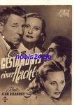 Confession of a Night - French English film with Michele Morgan Jean Gabin Daniel Gelin ​​​​​​​The new film program