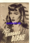 Die ehrbare Dirne mit 'Barbara Laage, Ivan Desny, Marcel Herrand Das Neue Filmprogramm