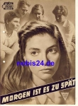 Tomorrow is too late - Italian film 1950 with Vittorio de Sica Lois Maxwell Gabrielle Dorzial The new film program