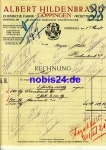 Goppingen Chemical Factory Albert Hildenbrand letterhead 1921
