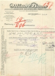 Metzingen Müller & Bauer Blechemballagenfabrik Tin can letterhead 1934