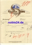 Wuppertal Barmen Buchdruckerei Heinrich Heede Briefkopf 1929