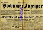 Bochumer Anzeiger 179 Jahrgang 1933