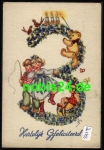 Teddy bears with children's spinning top whip *approx. 1960