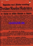 Dresdner Neuesten Nachrichten Extrablatt DNN 1914