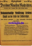 Dresdner Neuesten Nachrichten Extrablatt DNN 1915