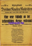 Dresden Latest News Extra Sheet DNN 1916