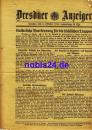 Dresden special sheet Dresdner Gazette 1914