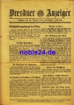 Dresdner Anzeiger Sonderblatt  1914