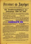 Dresden special sheet Dresdner Gazette 1914
