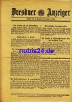 Dresden special sheet Dresdner Gazette 1914