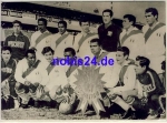 Peru Fussball Nationalmannschaft Echtfoto Grossfoto ca.1970 Sportbild Walter Rohrlapper Leipzig