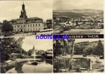 Königsee Thuringia Large picture postcard A5 used. 1970