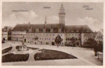 06712 Zeitz Altmarkt Finkgrafe-Brunnen Rathaus  *ca. 1910