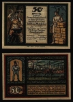 Cologne-Mülheim city emergency money worth 50 pfennigs 1922