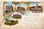06712 Zeitz Litho Schule o 25.5.1899
