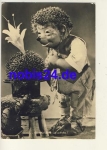 Mecki with flowers hedgehog around 1962