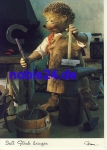 Mecki as blacksmith (hedgehog) horseshoe No. 544