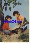 mecki Hedgehog sawing wood No. 2467 o 1960